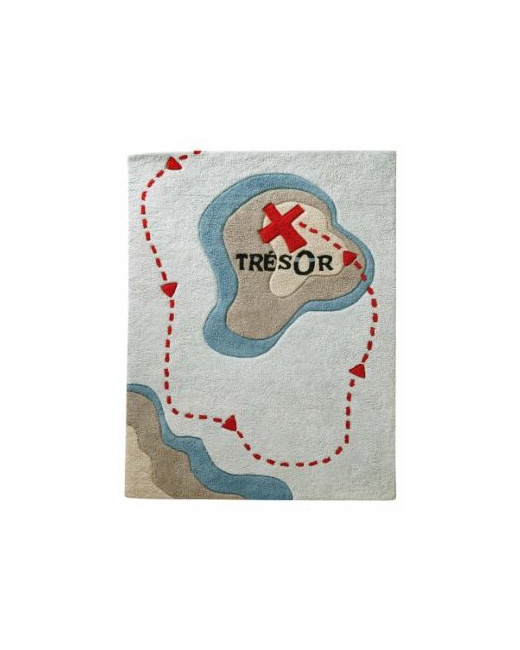 Tapis chasse au tresor garcon theme tous a bord 
