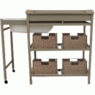 Table à langer bébé et meuble de bain