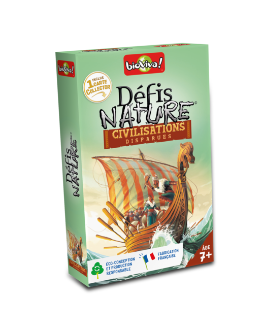 Jeu éducatif Défis Nature - Civilisations disparues