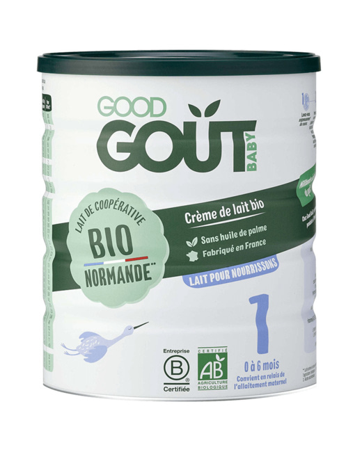 Lait 1er âge en poudre Bio