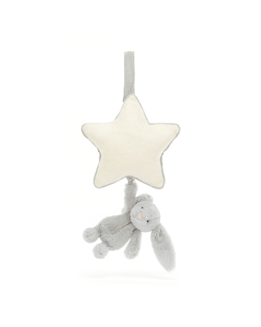 Peluche musicale Bashful Bunny - Silver