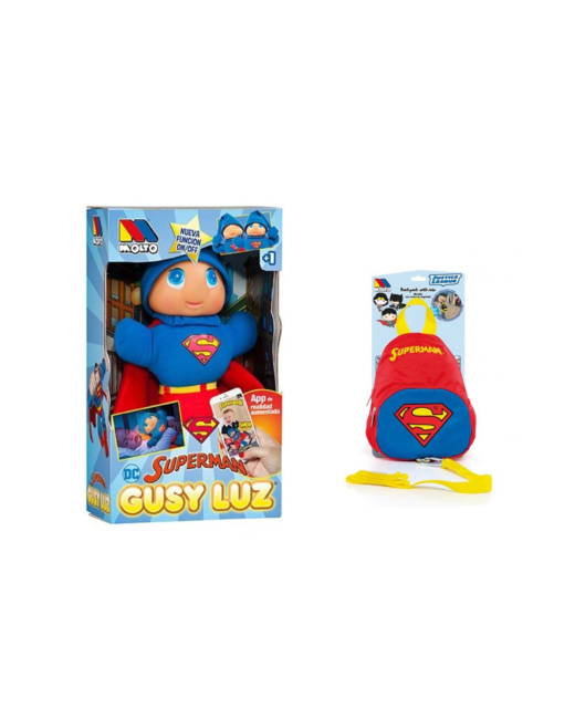 Veilleuse Gusy Luz® Superman + sac à dos