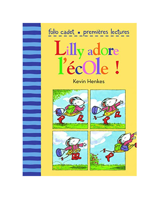 Livre Lilly Adore L'École! - Folio Cadet Premières Lectures - Je Lis Tout Seul - A Partir De 6 Ans