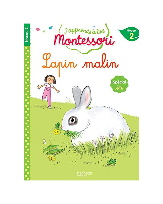 Lapin malin, niveau 2 - J'apprends à lire Montessori