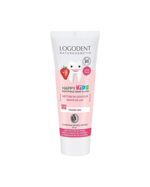 Dentifrice à la fraise bio