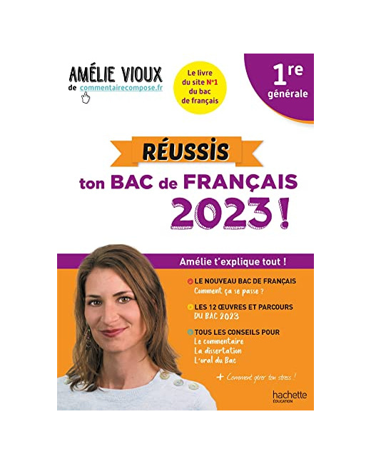 Réussis ton Bac de français 2023 avec Amélie Vioux 1re générale