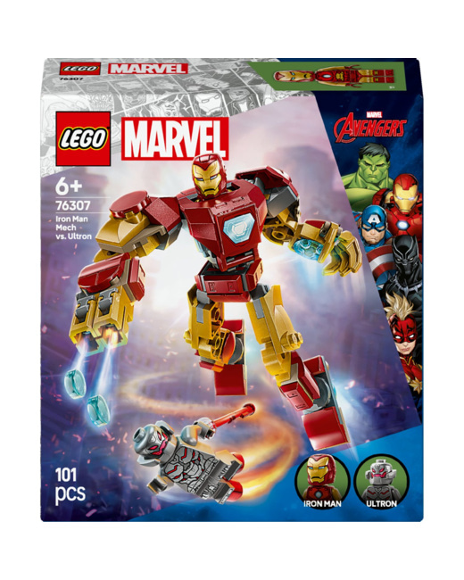 Le robot d'Iron Man contre Ultron Marvel