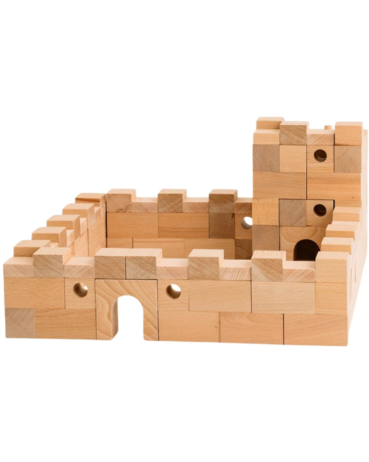 Blocs de construction en bois FSC Brick A Block Builder