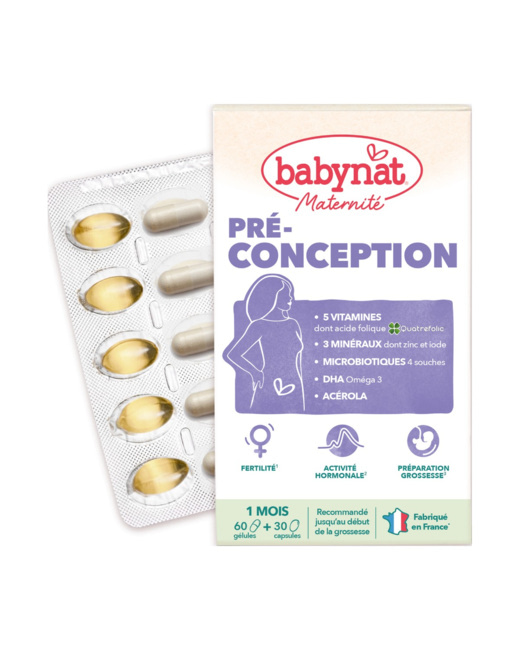 Complément alimentaire Préconception Babynat Maternité