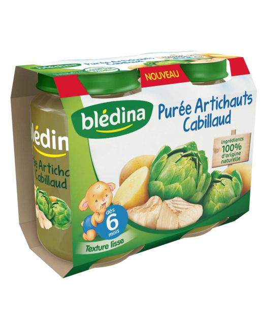 Pot Artichauts Cabillaud 2x200g