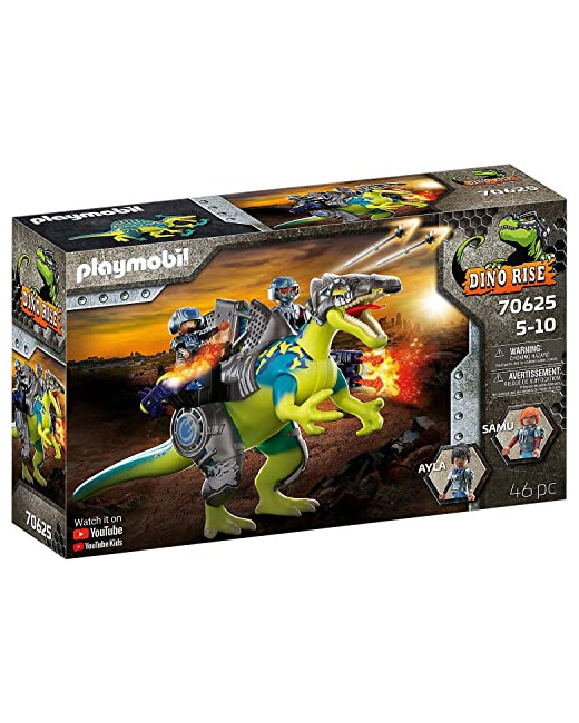 Playmobil Dino Rise - Spinosaure et combattants