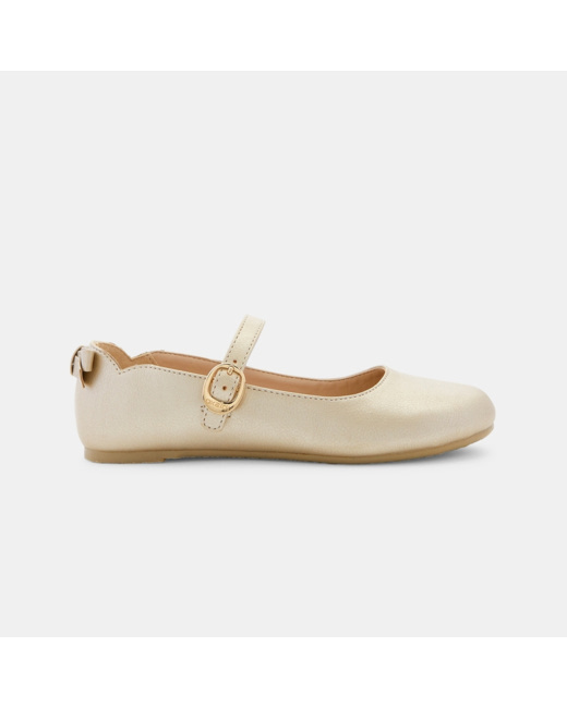 Ballerines chics irisées jaunes fille