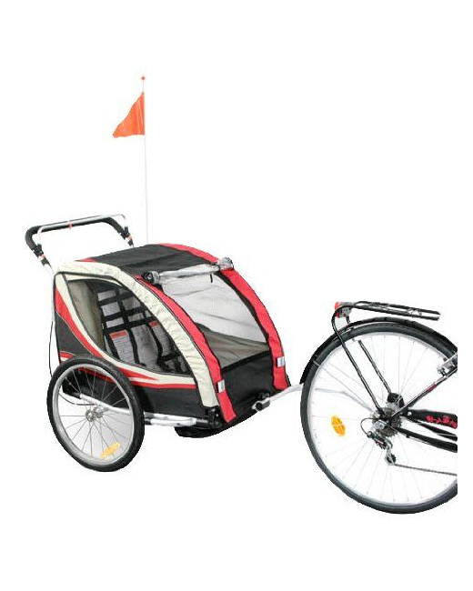 Remorque aluminium 3 en 1