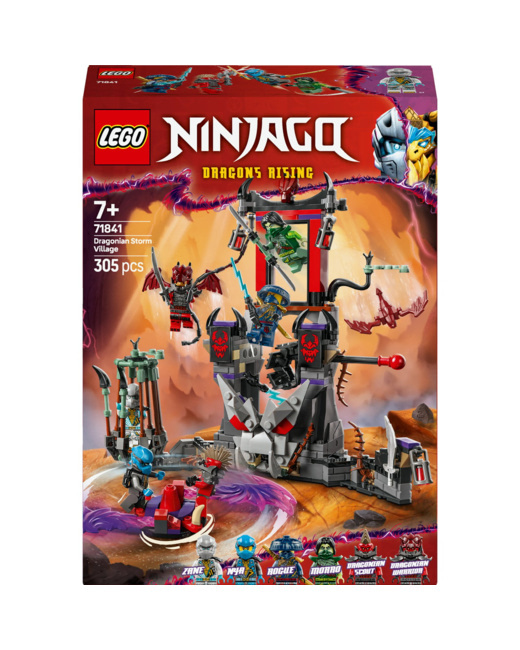 Le village de la tempête draconique Ninjago