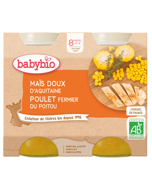 Maïs doux d'Aquitaine & Poulet fermier de France