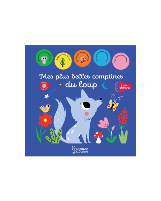 Livre Mes plus belles comptines de loup