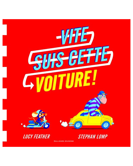 Livre Vite, Suis Cette Voiture - A Partir De 3 Ans