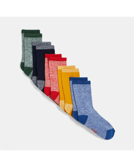 Chaussettes couleur (lot de 5) garçon
