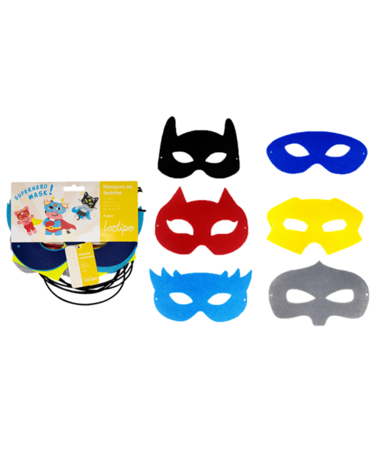 Masques En Feutrine - Superhero Mask