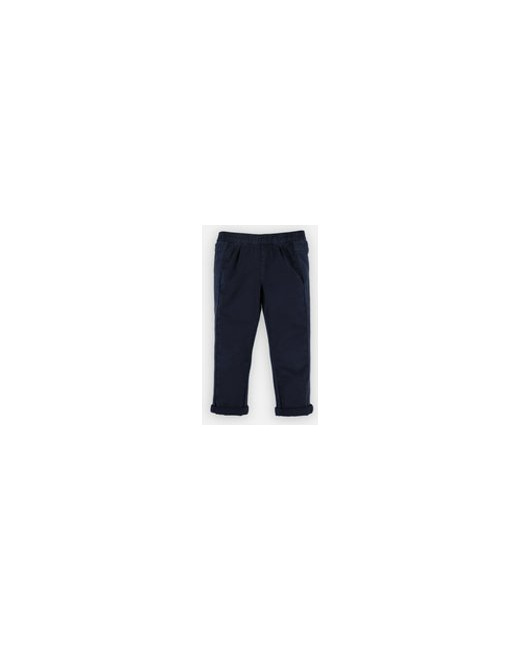 Pantalon "style & confort" en twill et molleton