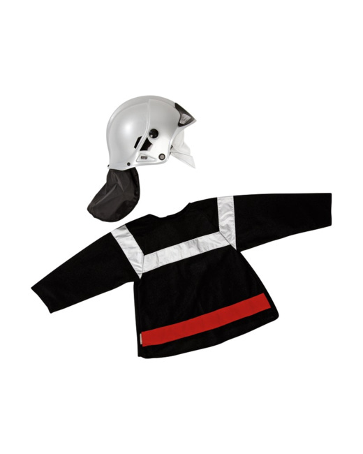 Déguisement le pompier avec casque