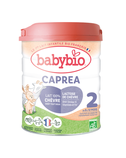 Lait Caprea 2ème âge 6-12 mois - Lait de chèvre bio
