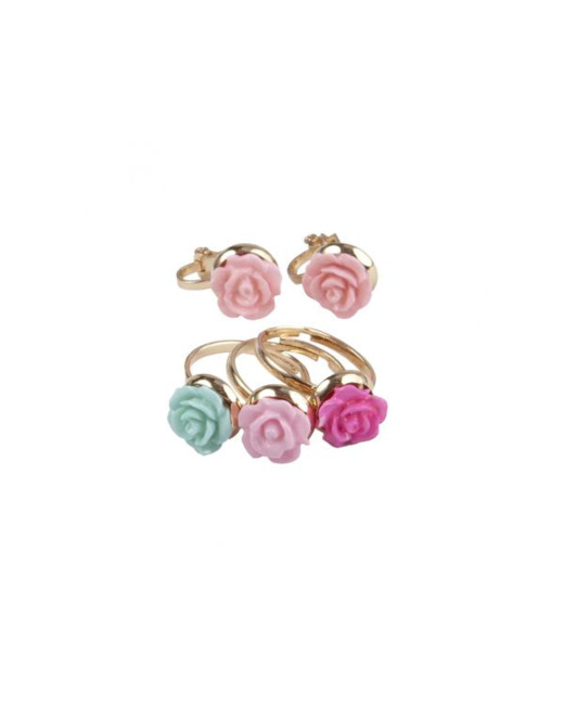 Ensemble de bagues et de boucles d'oreilles