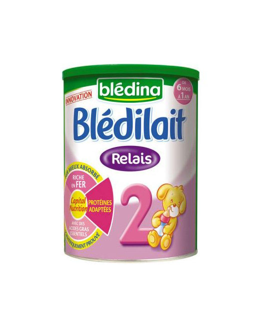 Blédilait Blédina - Lait poudre 2eme age premium formule épaissie
