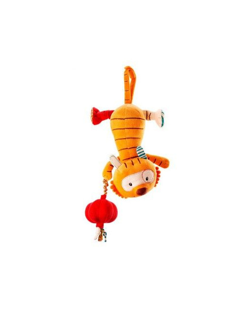 Peluche musicale Ecodoux : Tom le tigre