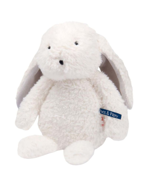 Peluche lapin lumineux Puce et Pilou