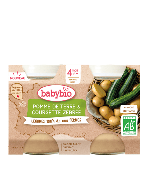 Pomme de Terre & Courgette zébrée