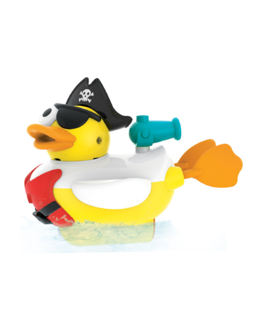 Canard pirate de bain 2 en 1