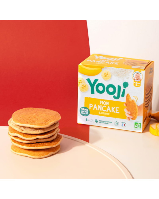 Pancake : Banane - 6 pancakes - Idéal diversification et DME