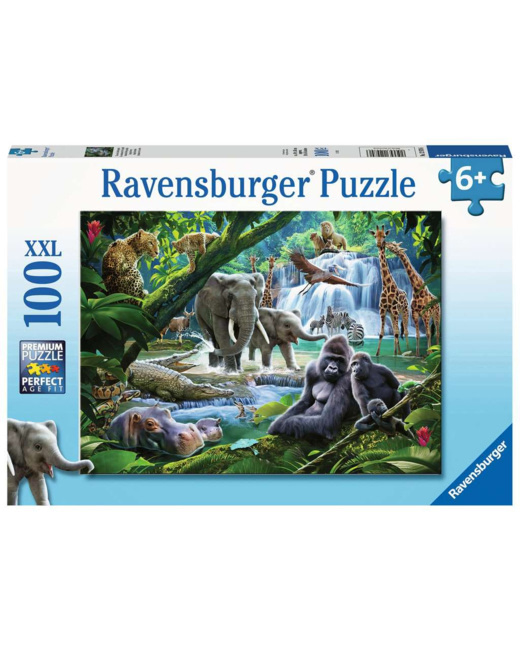 Puzzle Les animaux de la jungle - de 6 ans