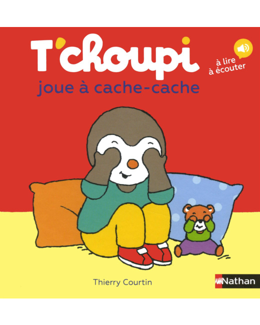Livre T'Choupi joue à cache-cache