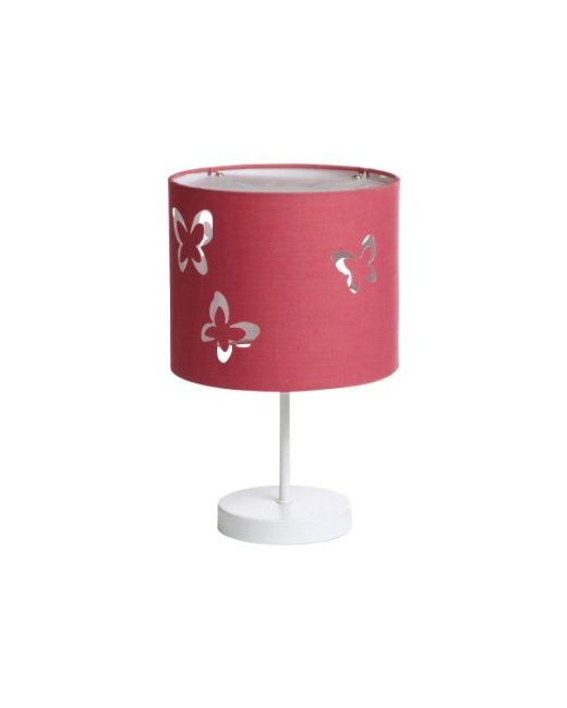 Lampe de chevet papillons fille 