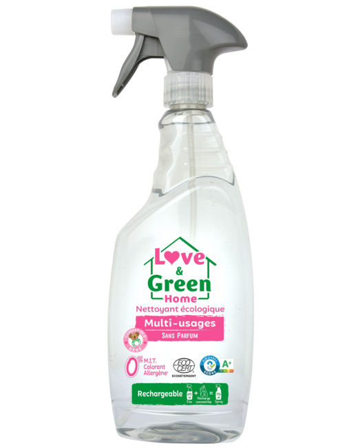 Nettoyant certifié Ecodétergent multi-usage sans parfum