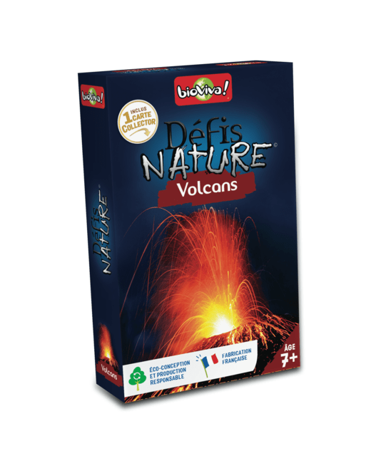 Jeu éducatif Défis Nature - Volcans