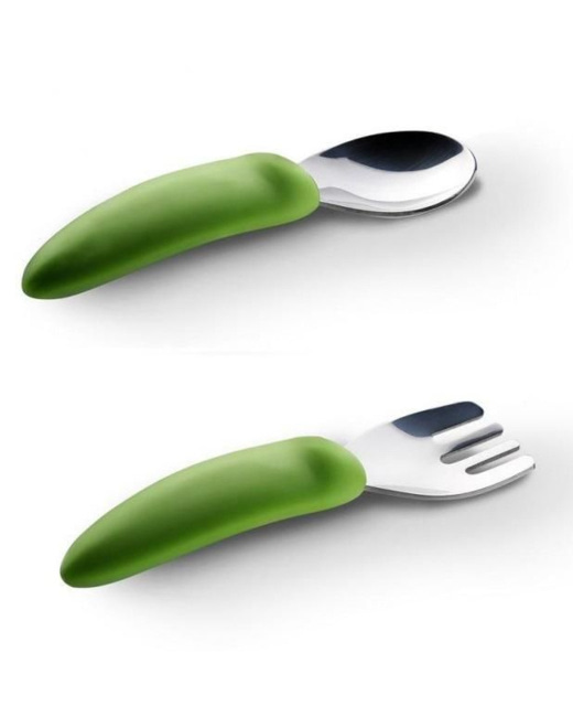 Couverts d'apprentissage inox