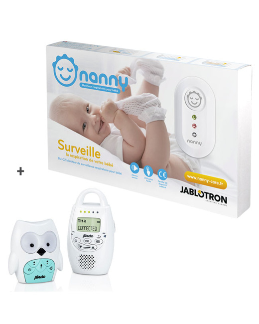 Nanny Care Moniteur de surveillance respiratoire bébé - Nanny Care