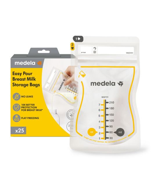 Sachets de conservation du lait maternel Easy Pour