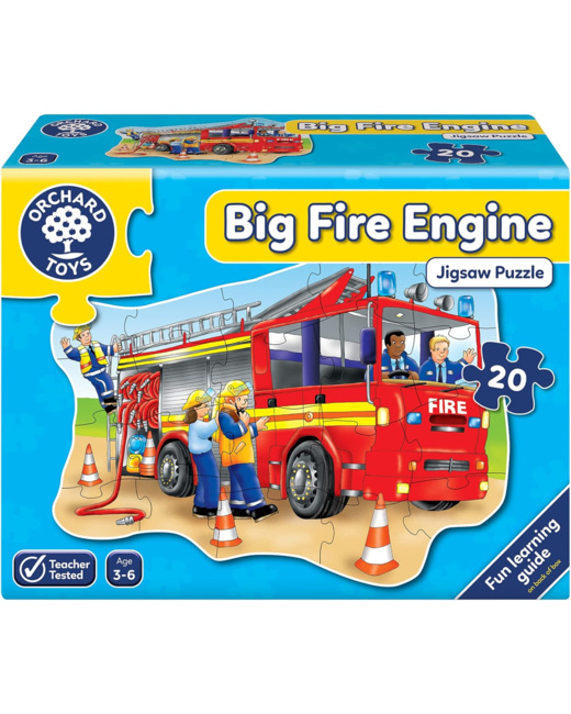 Puzzle Big Fire Engine
