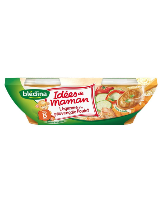 LES IDEES DE MAMAN, Légumes à la provençale poulet et touche de basilic