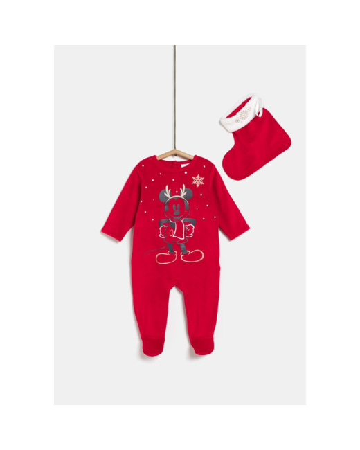 Pyjama bébé Noël Mickey