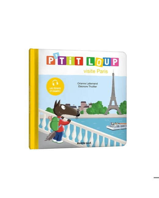 Livre P'tit loup visite Paris
