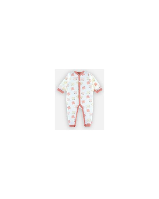 Pyjama combi longue iconique en coton bio