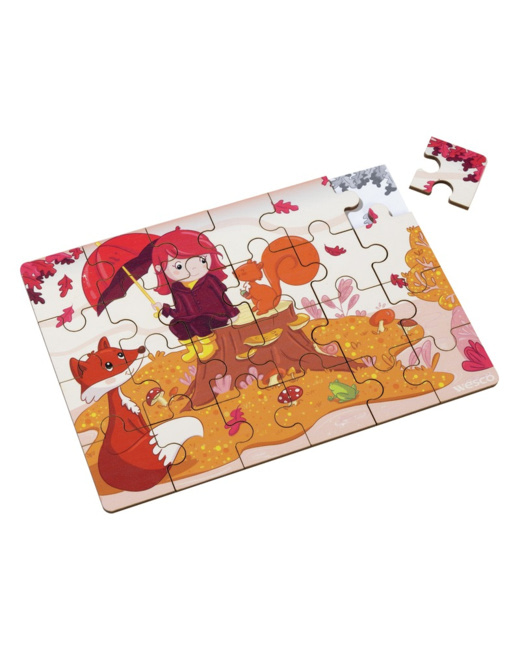 Puzzle les saisons l'automne