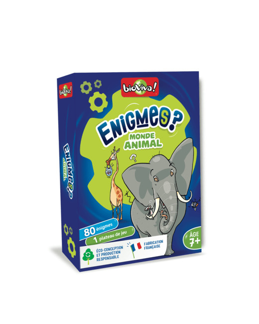 Jeu éducatif Enigmes - Monde animal