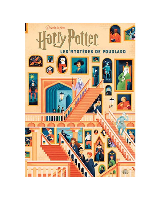 Livre Harry Potter - Les Mysteres De Poudlard