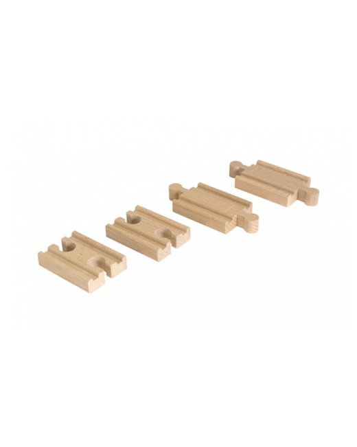 Lot 4 mini rails double mâle double femelle